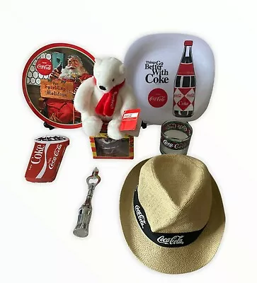 Vintage Coca Cola Collection  Merchandise Collectables 8 Pieces Coke Lot • $50