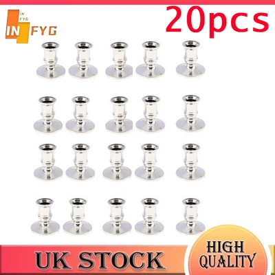 20 Piece Candle Holders Candles Chandelier Base Wedding Decoration Home Stylish • £10.98