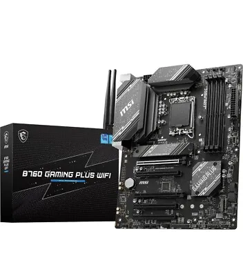 MSI LGA 1700 Motherboard Intel B760 ATX  GAMING PLUS WIFI • £169.99