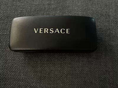 Versace Black Eye Glass Hard Case Sun Glasses Case • $12.75