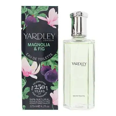 Yardley Magnolia & Fig 125ml Edt Spray - New Boxed & Sealed - Free P&p - Uk • £13.85