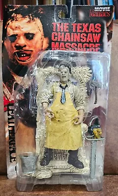 Movie Maniacs Leatherface Texas Chainsaw Massacre Blood Splatter Horror Figure • $39