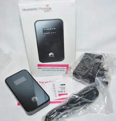 Huawei E586E High Speed 3G MiFi 21.1Mbps Mobile Wi-Fi Broadband Router / Dongle • £9.99