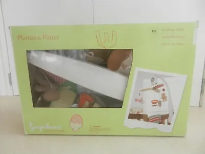 Mama's & Papas Gingerbread Cot Babies Musical Mobile Boxed Extra Parts • £25