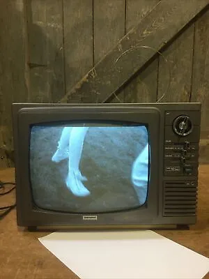 Sonatel  Model MR-T750 CRT 12” Inch Screen Black And White Vintage TV Television • £80