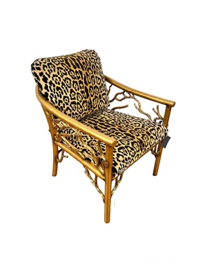 $1295 • Buy John Richards Leopard Branch Style Leaf Accent Chair