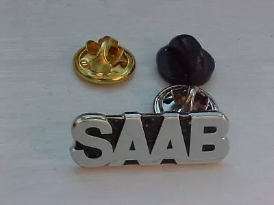 Vintage SAAB Chrome  HAT PIN Licensed Discontinued Product NOS Classic Logo • $10