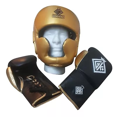 £78.99 • Buy Boxing Sparring Set Headguard And Gloves Inspired By Grant Cleto Reyes Winning 8