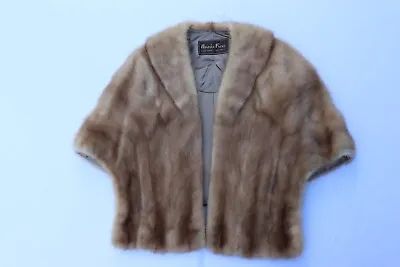VTG Mink Fur Coat Wrap Shrug (rcp) • $29.40