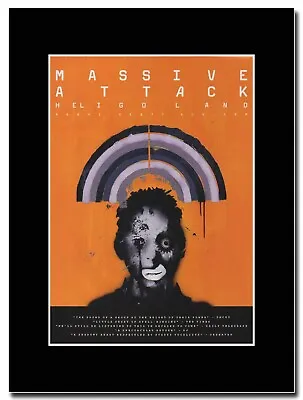 Massive Attack - Heligoland - Matted Mounted Magazine Artwork • £16.99