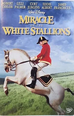 DISNEY Miracle Of The White Stallions DVD 1963 W INSERT Robert Taylor  • $18.95