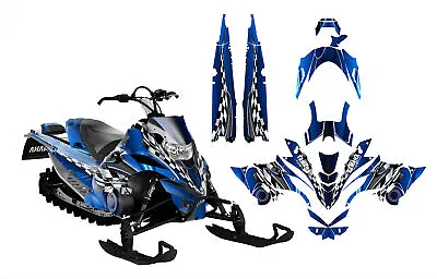 2008 2014 Yamaha FX Nytro Graphics Decal Kit With 144 Tunnel 24 Mil Design #2500 • $309