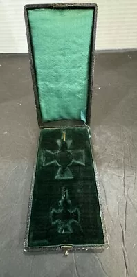 Vintage/antique Jewelry Presentation Box Military Metal (?) As Is • $25