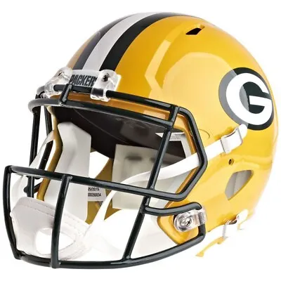 Green Bay Packers Riddell Speed Nfl Full Size Replica Football Helmet • $139.95