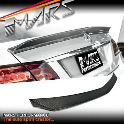 VATH Style Carbon Trunk Spoiler Lip Wing For Mercedes-Benz W212 Sedan & E63 AMG • $339.99