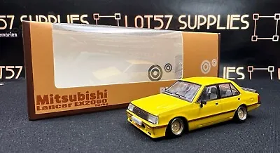 BM Creations 1982 Mitsubishi Lancer EX2000 Turbo Cambered 1:64 • $9.99