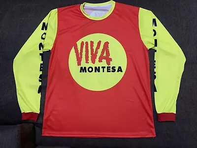 Vintage Cz Jawa Trials Flat Track Mx Motocross Jersey Ahrma Montesa Viva Vmx • $66