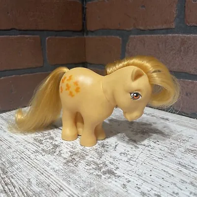 Vintage My Little Pony G1 Butterscotch Hasbro 1982 MLP Orange Butterfly Design • $14.99