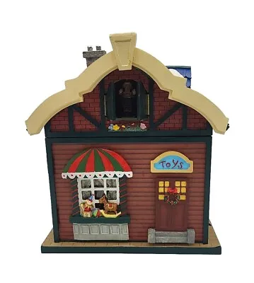 Vintage Musical Santa's Toy Workshop House • £36