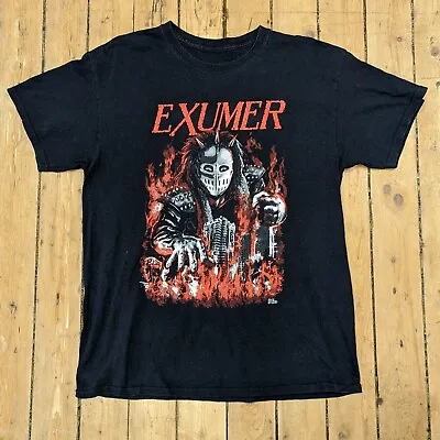 Exumer Scott Jackson T-Shirt Size L | Vintage 90s 00s Metal Band Tee • £120