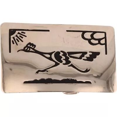 Roadrunner Bird Southwest Native American Indian Hopi NOS Vintage Belt Buckle • $25