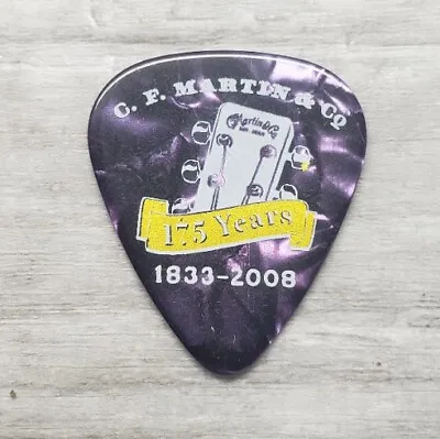 2008 Martin Guitars 175th Anniversary Guitar Pick Purple Pearl • $28.79