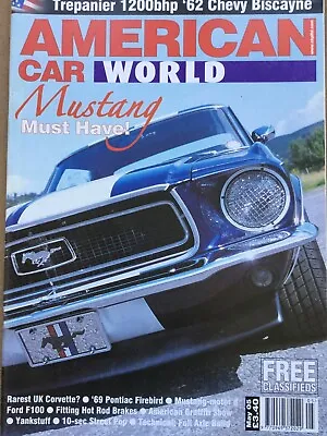 American Car World Magazine - May 2005 - Mustang Pontiac Firebird Ford F100 • £7.49