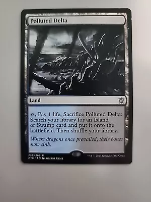 MTG Polluted Delta Khans Of Tarkir 239/269 Regular Rare • $31.99