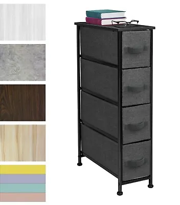 $44.95 • Buy Sorbus Narrow Dresser Tower 4 Drawers Vertical Storage Bedroom, Laundry, Closet 