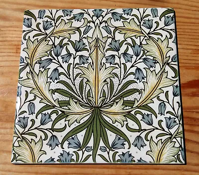 William Morris  Harebell  Ceramic Tile (12 Designs 15 X 15cm) • £9.95