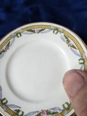 Set Of 5 Vintage Miniature Victoria (Czech)  Style China Plates Unmarked • $7