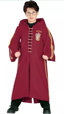 Rubie’s Harry Potter Robe Gryffindor Deluxe Quidditch Child Sz Small • $24.99