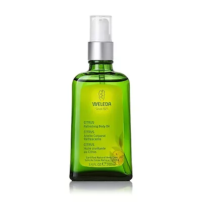 $19.99 • Buy Weleda Citrus Refreshing Body Oil Made In Germany 3.4 Oz./100mL New In Box!