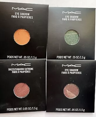 MAC Eyeshadow PAN PALETTE REFILL New & Sealed LOT Of 4 Colors • $39.99