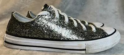 Converse Metallic Gold/Silver Women's Sz 6 Low Top Shoes 670177C Bridal Wedding • $7.17