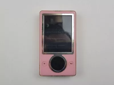 Microsoft Zune Digital Media Player (1092) 30GB - Pink - *PLEASE READ* - J0718 • $73.99