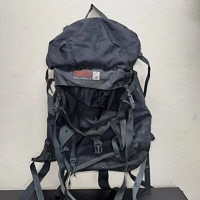 $49.99 • Buy VTG Osprey Black Hiking Packpack