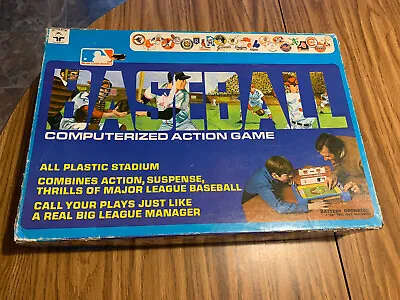 Vintage 1970 Transogram Baseball Computerized Action Game • $49.95