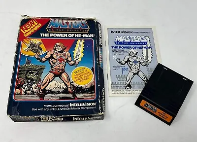 Masters Of The Universe: The Power Of He-Man (Intellivision 1983) In Box  • $59.97