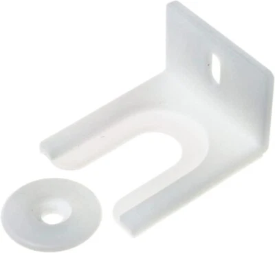 Aeg Fridge & Freezer Refrigerator Integrated Door Fixing Brackets Support Clip • £2.99