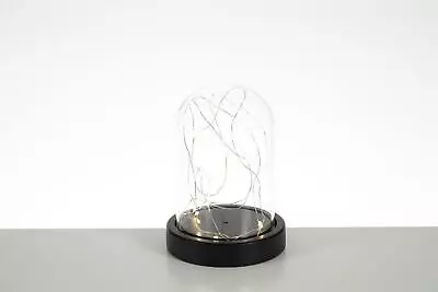 £9.99 • Buy Table Lamp Romantic Gift Glass Dome LED Wired Bedside Lamp Decoration Present