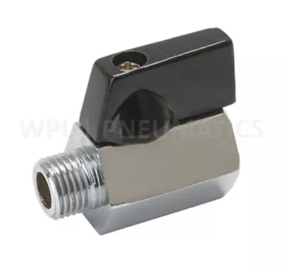 £3.96 • Buy Ball Valve 1/4 Bsp Male Female  Air Compressor To Hose Mini Ball Valve *VMMF04*