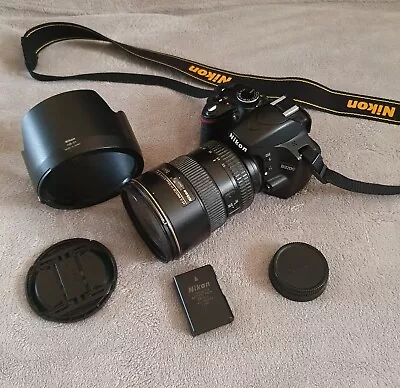 Preowned Nikon D3200 Camera 17-55mm F/2.8 AF-S Lens And Accessories • $899