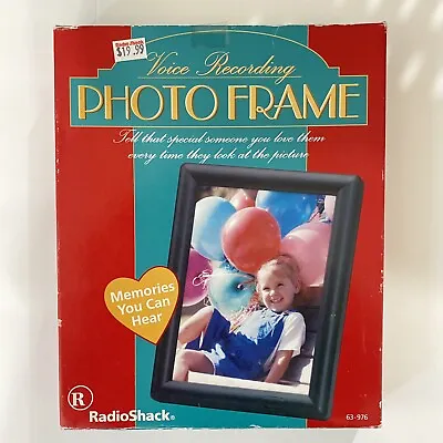 Vintage Radio Shack Voice Recording PHOTO FRAME  • $14.99