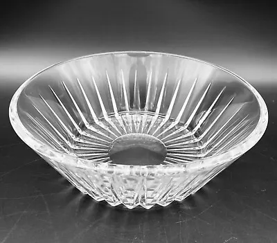 $99 • Buy VTG Val St. Lambert Round Crystal Serving Bowl W/ Balmoral Pattern~