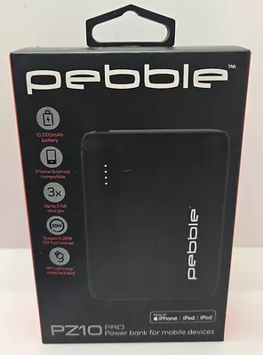 Veho Pebble PZ10 Pro Power Bank- 10000mAh - New & Sealed • £31.49