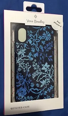 Vera Bradly Quilted Case For Apple IPhone X / XS - Blue • $5.99