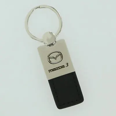 Mazda 3 Leather Key Ring (Black) • $17.95