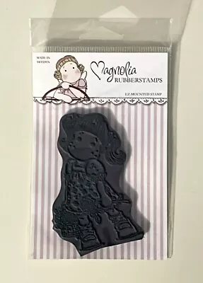 Magnolia Rubber Stamp Tilda Holding Basket Of Roses • $10.99