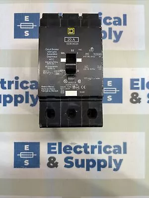 EDB34020 20 Amp 480Y/277 VAC 3 Pole Bolt-On Circuit Breaker • $260